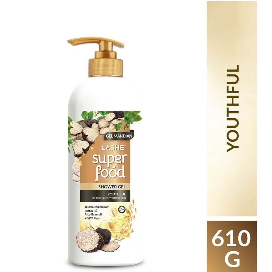 Super Food Shower Gel Youthful 610G