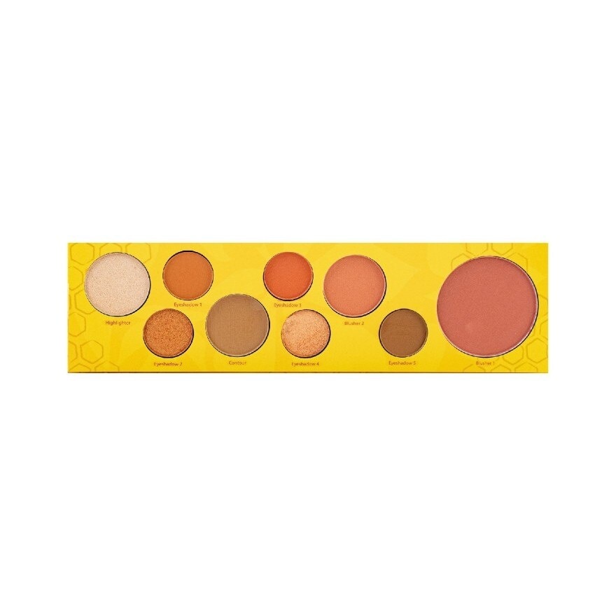 Winnie The Pooh All-in-One Makeup Palette 01 Warm