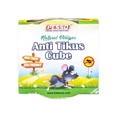 PESSO Eco Natural Vinegar Anti Tikus Rat Cube Wax 1pc