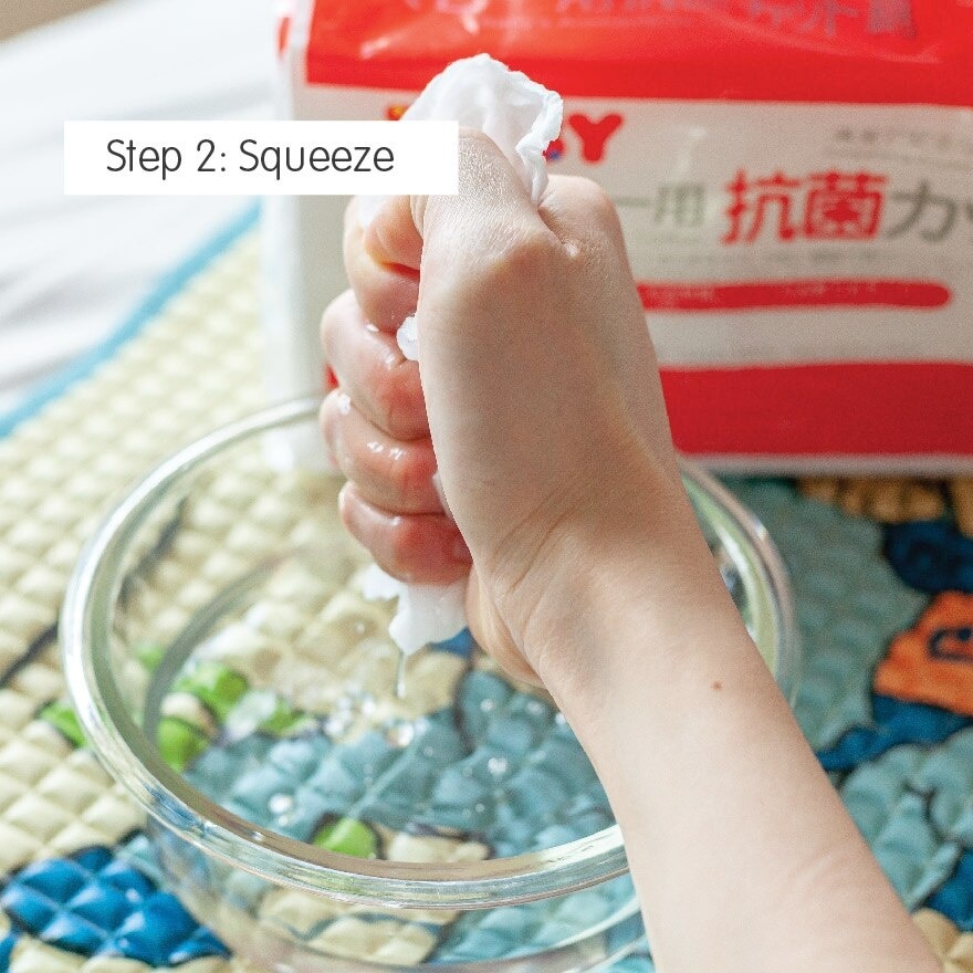 Antibacterial Cut Cotton 120 pcs