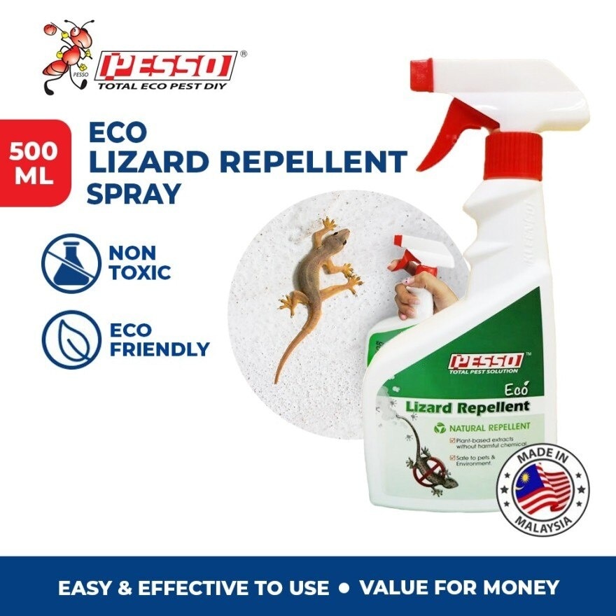 Eco Lizard Repellent Liquid Spray 500ML