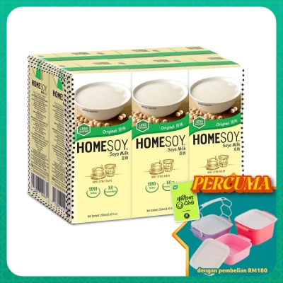 HOMESOY - Original Soya Milk 250ml X 6