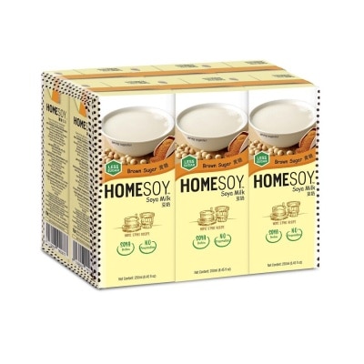 HOMESOY Brown Sugar Soya Milk 250ml X 6