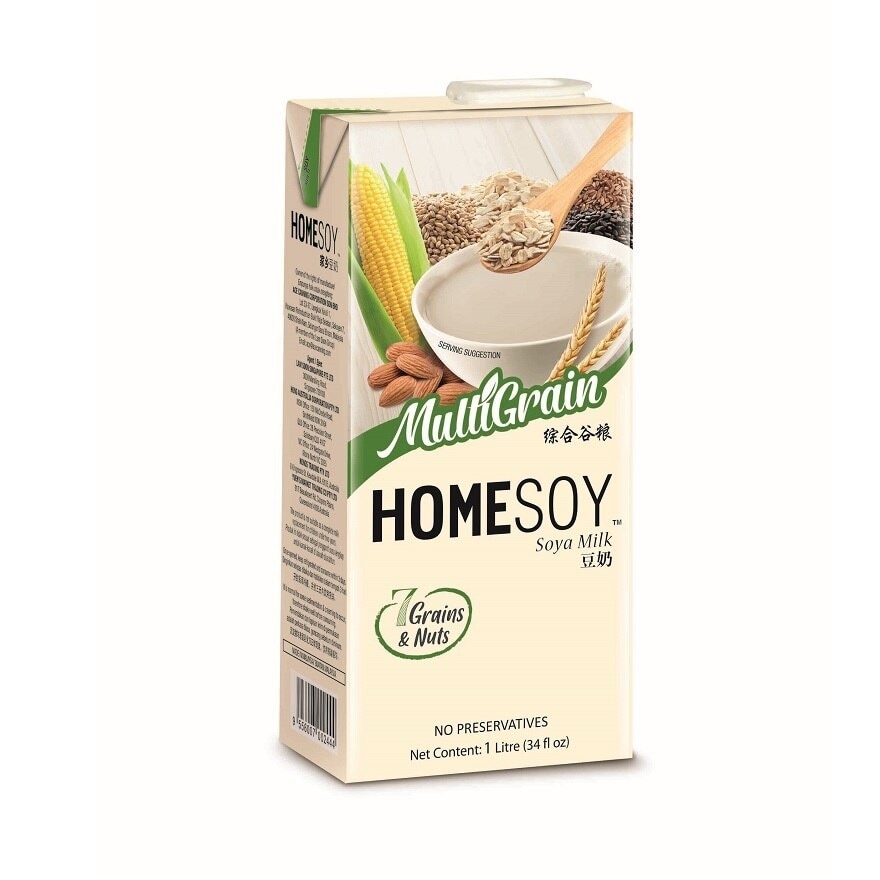 Multigrain Soya Milk 1L (7 Grains & Nuts)