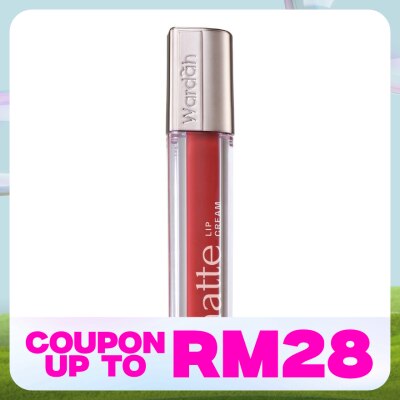 WARDAH Matte Lip Cream 24 Cherry-Go-Round