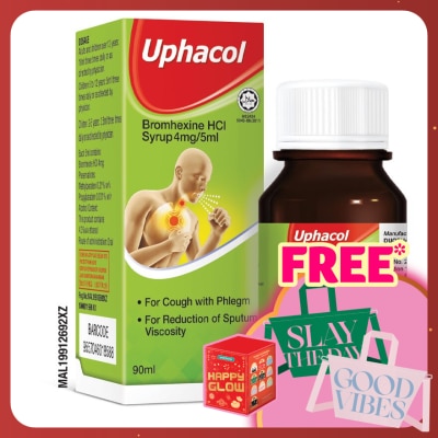 UPHAMOL Uphacol Cough Syrup 90ml