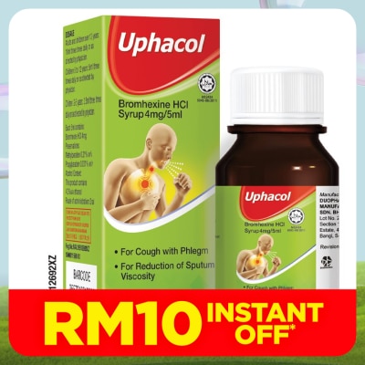 UPHAMOL Uphacol Cough Syrup 90ml