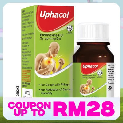 UPHAMOL Uphacol Cough Syrup 90ml