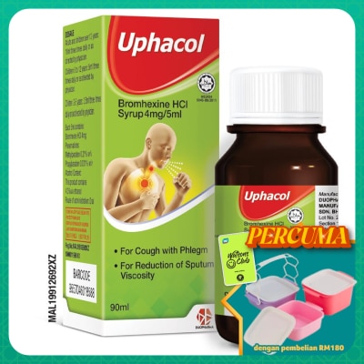 UPHAMOL - Uphacol Cough Syrup 90ml