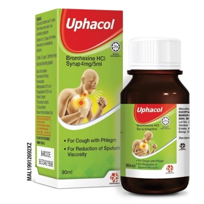 UPHAMOL Uphacol Cough Syrup 90ml