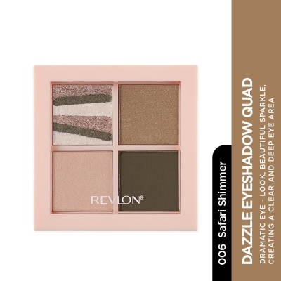 REVLON Dazzle Eyeshadow Quad 006 Safari Shimmer