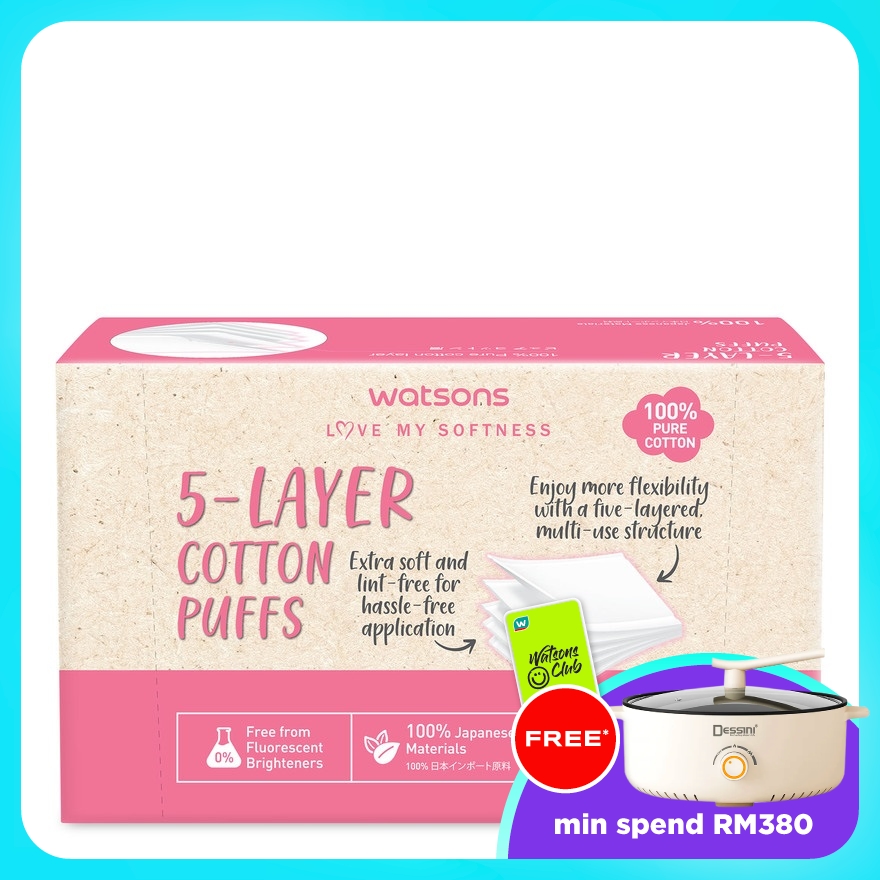 5-Layer Cotton Puffs 80s image