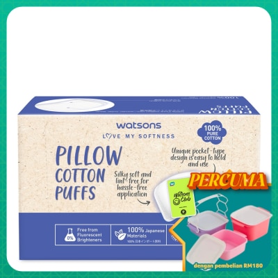 WATSONS - Pillow Cotton Puffs 80s