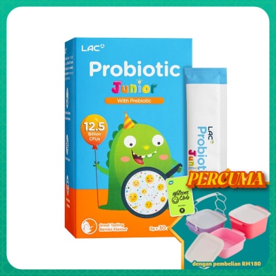 LAC - Probiotic Junior Complex 12.5 Billion 3g x30s