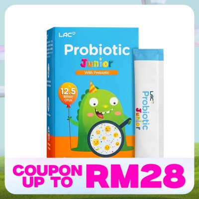 LAC Probiotic Junior Complex 12.5 Billion 3g x30s