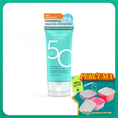 WARDAH - UV Shield Airy Smooth Sunscreen Serum SPF 50 PA++++ 40 ml