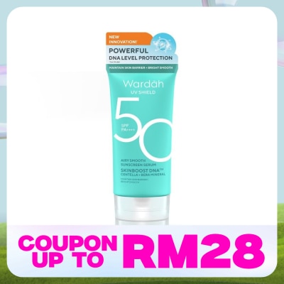 WARDAH UV Shield Airy Smooth Sunscreen Serum SPF 50 PA++++ 40 ml