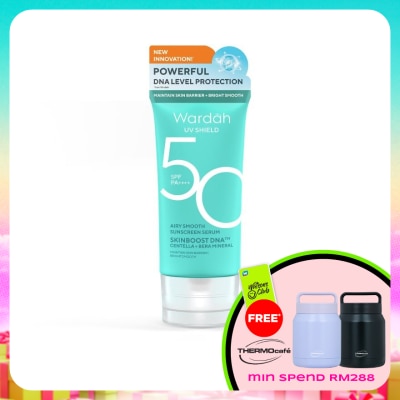 WARDAH - UV Shield Airy Smooth Sunscreen Serum SPF 50 PA++++ 40 ml