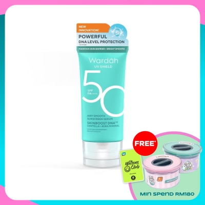 WARDAH UV Shield Airy Smooth Sunscreen Serum SPF 50 PA++++ 40 ml
