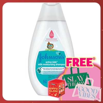 JOHNSON'S Active Kids Milk Moisturising Shampoo 200ml