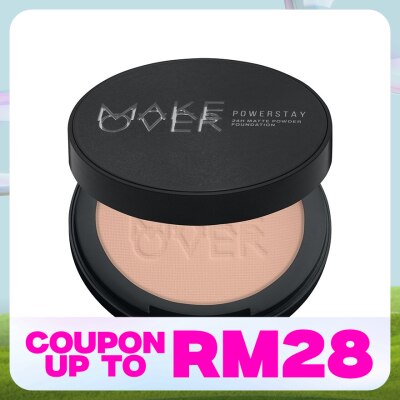 MAKE OVER Powerstay 24H Matte Powder Foundation N20 Ivory