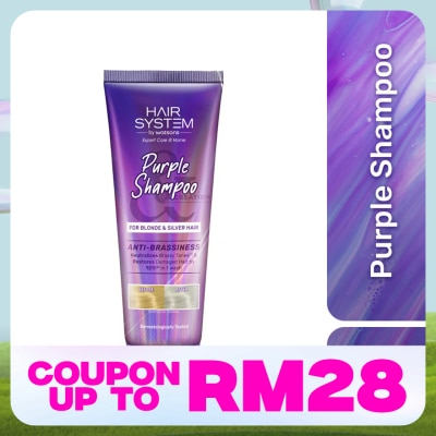 HAIR SYSTEM BY WATSONS Anti Brassiness Purple Shampoo 250ml