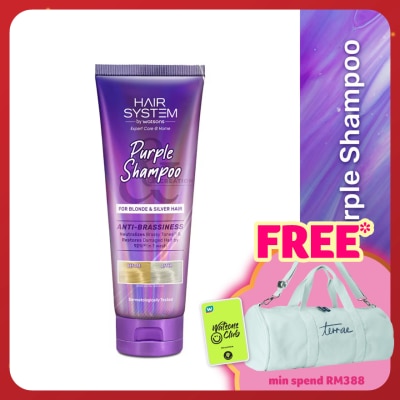 HAIR SYSTEM BY WATSONS Anti Brassiness Purple Shampoo 250ml