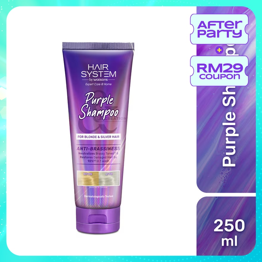 Anti Brassiness Purple Shampoo 250ml
