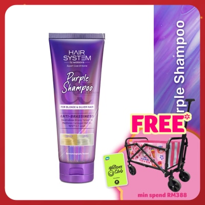 HAIR SYSTEM BY WATSONS Anti Brassiness Purple Shampoo 250ml