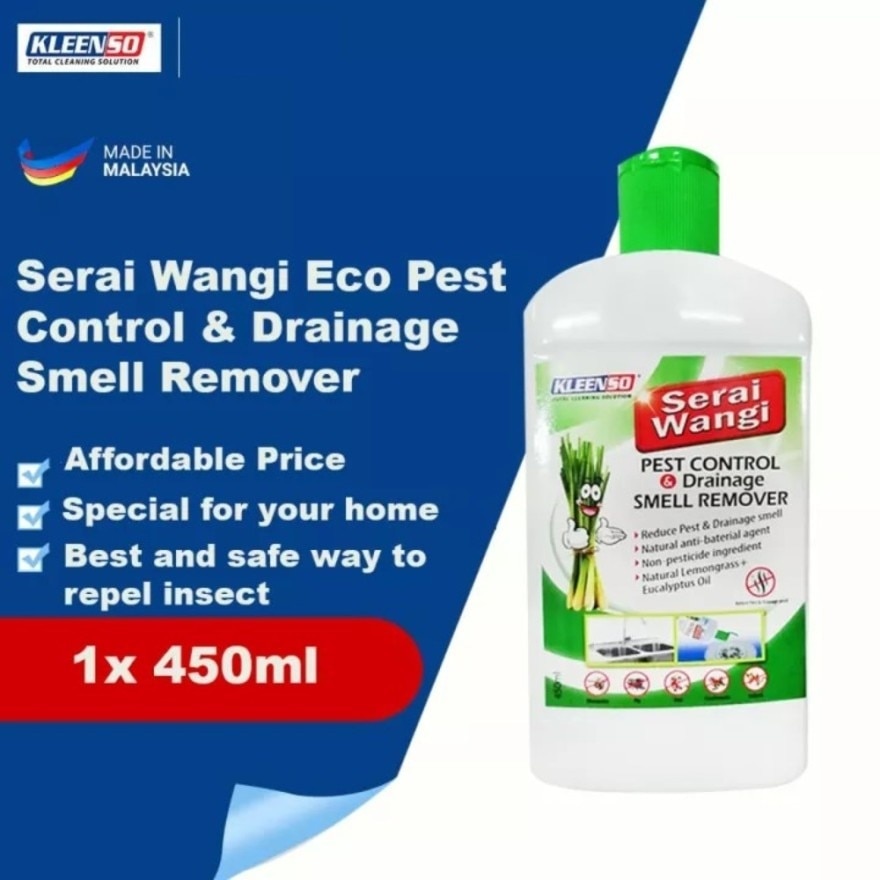 Concentrated Serai Wangi Pest Control Drainage Smell Remover 450ML