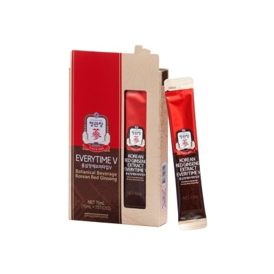 JUNG KWAN JANG Botanical Beverage Korean Red Ginseng Everytime V 10mlx7s