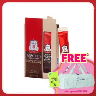 JUNG KWAN JANG Botanical Beverage Korean Red Ginseng Everytime V 10mlx7s