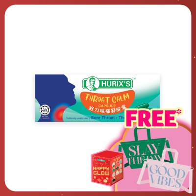 HURIX'S Throat Calm Capsule 6's (MAL Item*)