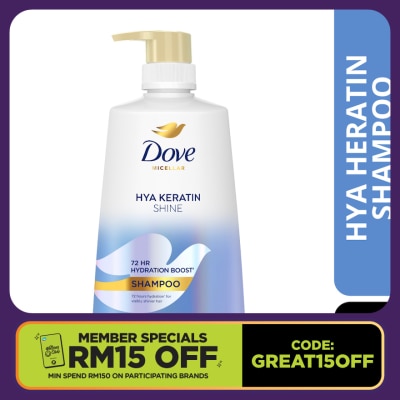 DOVE HYA Keratin Shampoo 650ml