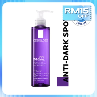 LA ROCHE POSAY Mela B3 Clarifying MicroPeeling Gel Cleanser 200ml