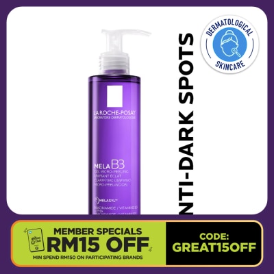LA ROCHE POSAY Mela B3 Clarifying MicroPeeling Gel Cleanser 200ml