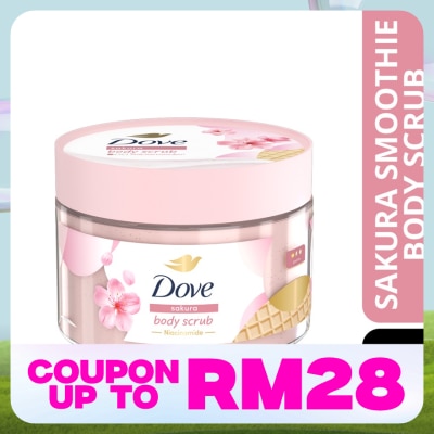 DOVE Body Scrub Sakura 280gram
