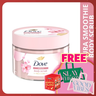 DOVE Body Scrub Sakura 280gram