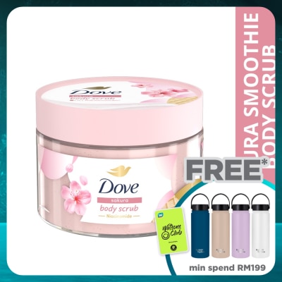DOVE Body Scrub Sakura 280gram