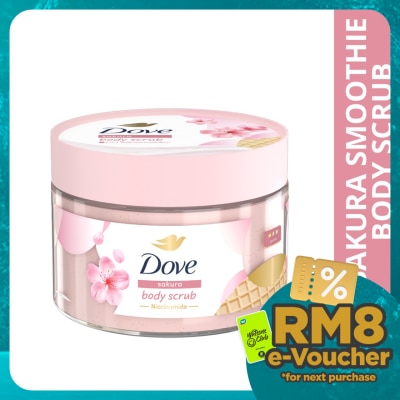 DOVE Body Scrub Sakura 280gram