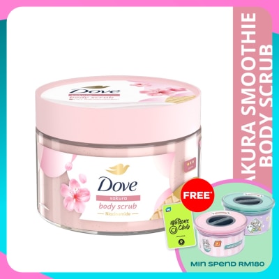 DOVE Body Scrub Sakura 280gram