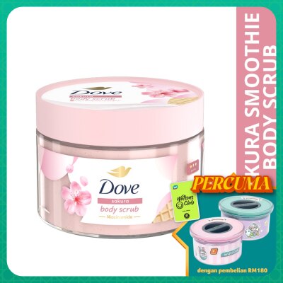 DOVE Body Scrub Sakura 280gram