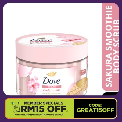 DOVE Body Scrub Sakura 280gram