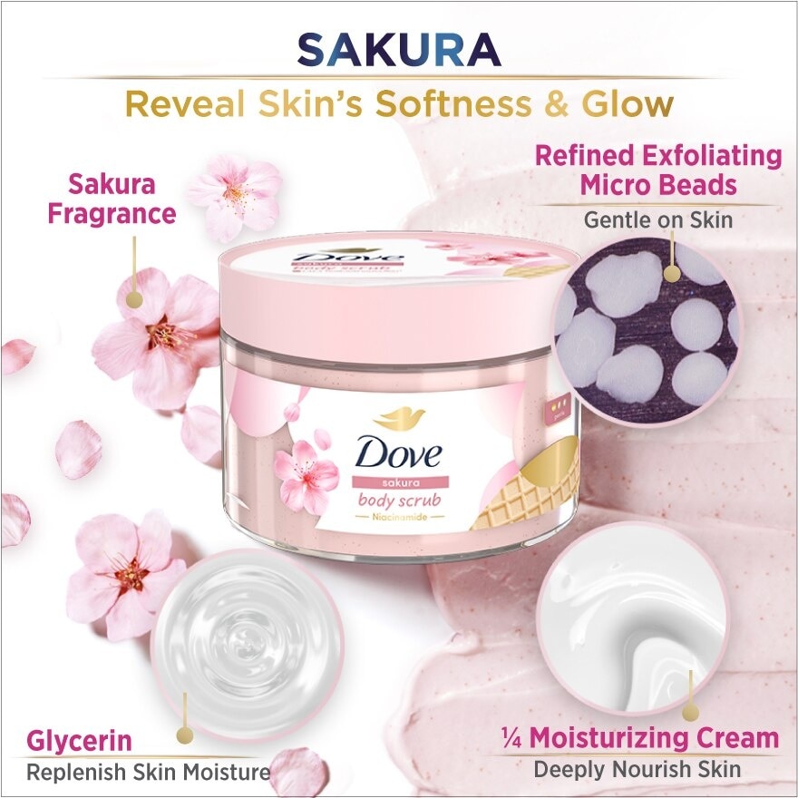 Body Scrub Sakura 280g