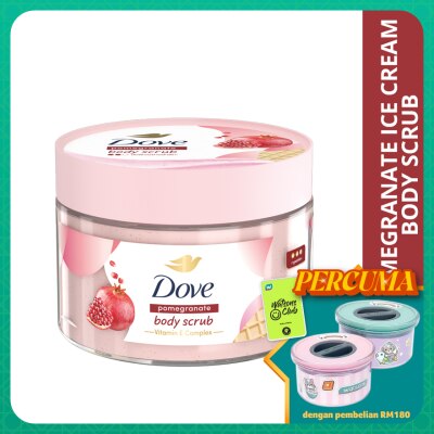 DOVE Body Scrub Pomegranate 280gram