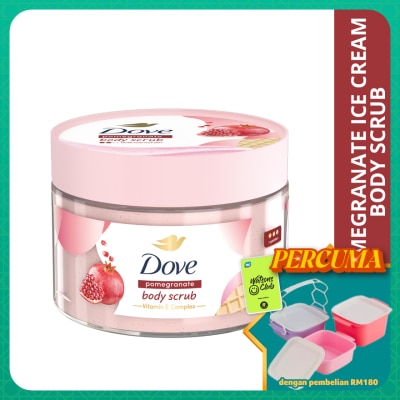 DOVE - Body Scrub Pomegranate 280gram