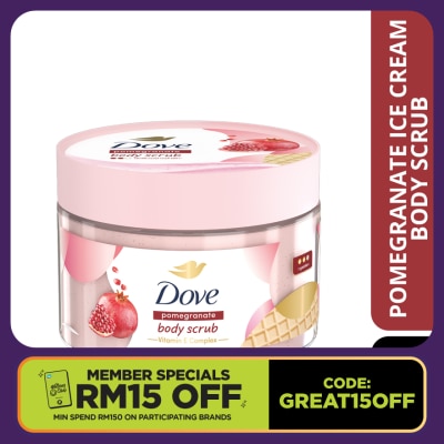 DOVE Body Scrub Pomegranate 280gram
