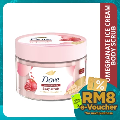 DOVE Body Scrub Pomegranate 280gram