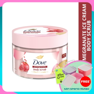 DOVE Body Scrub Pomegranate 280gram