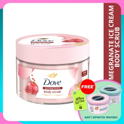 DOVE Body Scrub Pomegranate 280gram